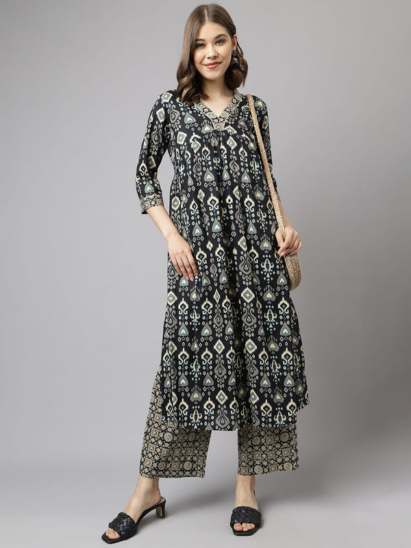 Black Cotton Co-ord set