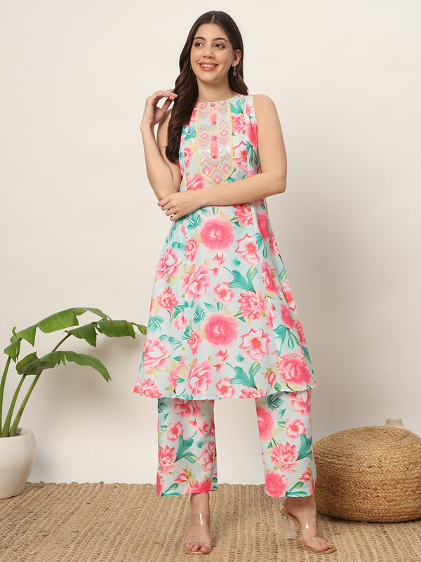 Floral Cotton Co-Ord Set